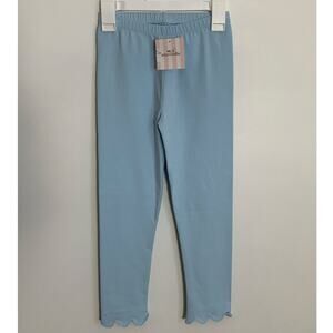 James & Lottie Scalloped‎ Leggings NWT size 6